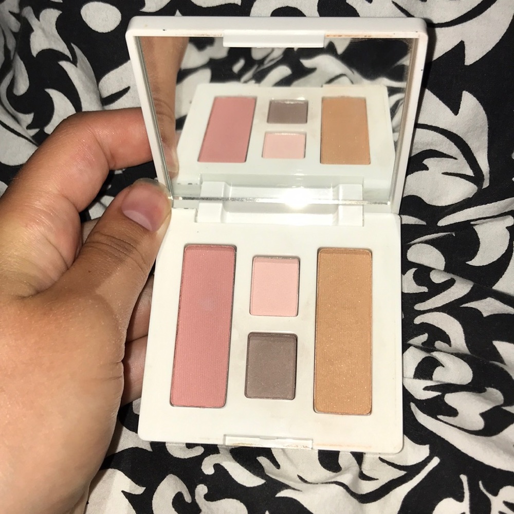 Clinique eyeshadow, blush, bronzer set